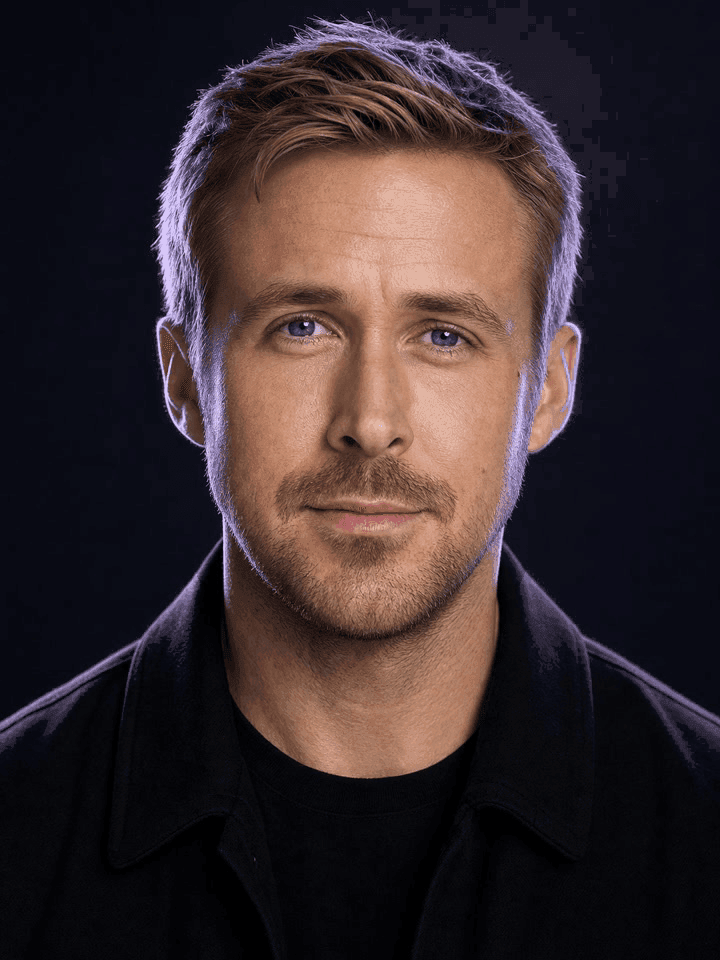 Ryan Gosling AI headshot