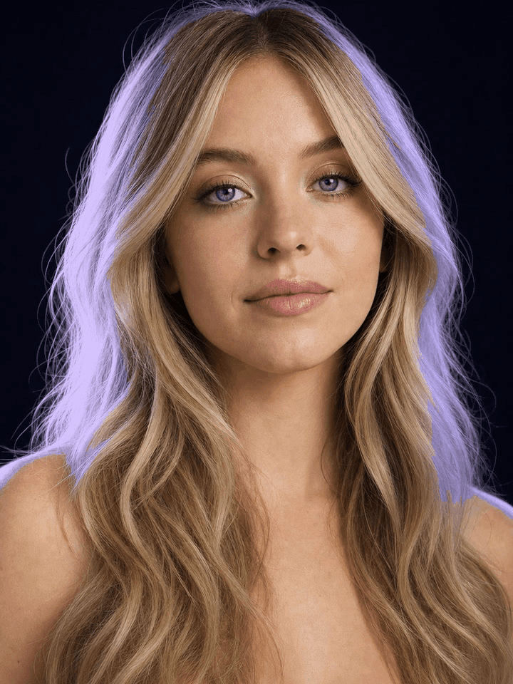 Sydney Sweeney AI headshot