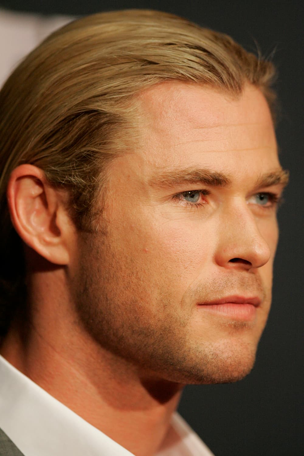 Press still — blonde framing vs jaw billboard when the shot is not a beauty macro.