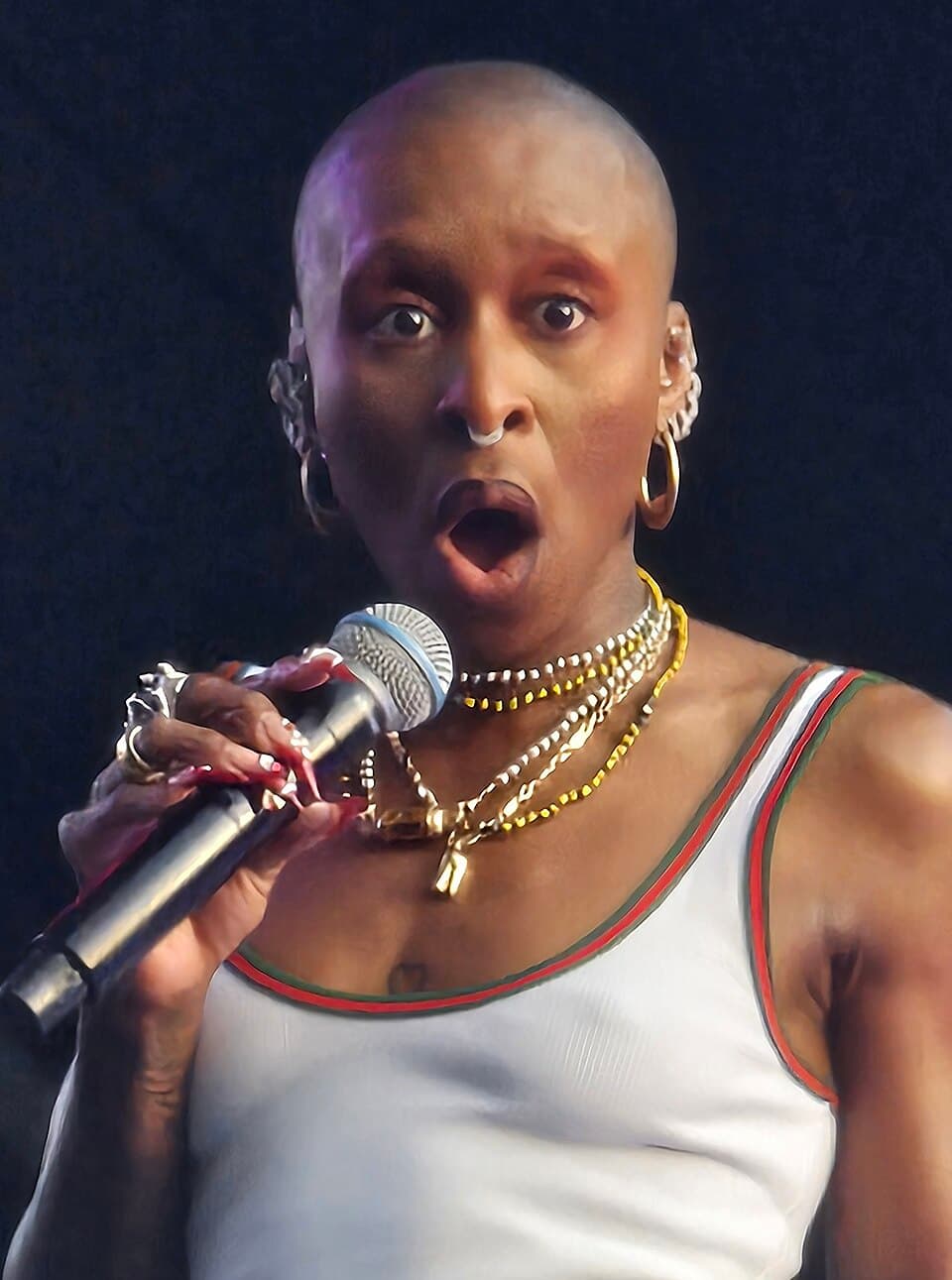 World Pride DC cropped frontal — warm deep undertones and brow shelf under daylight.