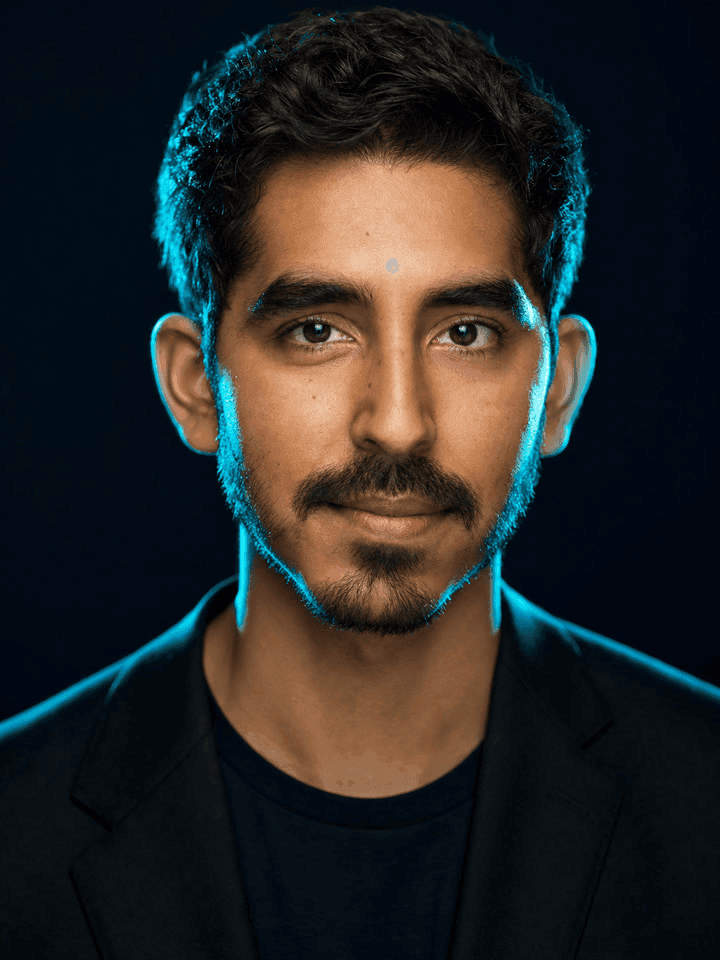 Dev Patel AI headshot